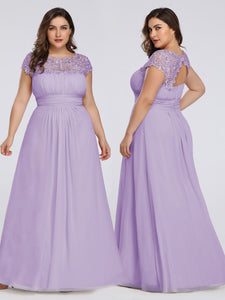 Lace top Bridesmaid Dress