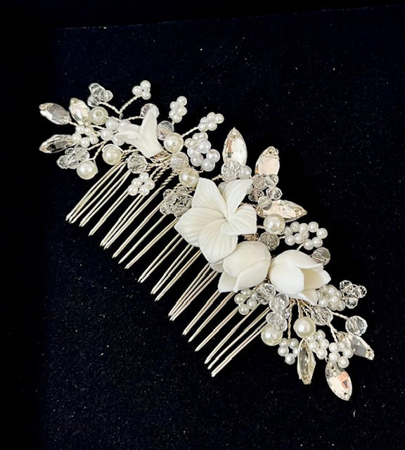 Poppy - Bridal Hair Comb