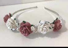Load image into Gallery viewer, &#39;Handmade with Love&#39; Bridesmaid/Flower girl/Prom  Headband