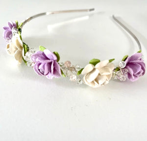 'Handmade with Love' Bridesmaid/Flower girl/Prom  Headband