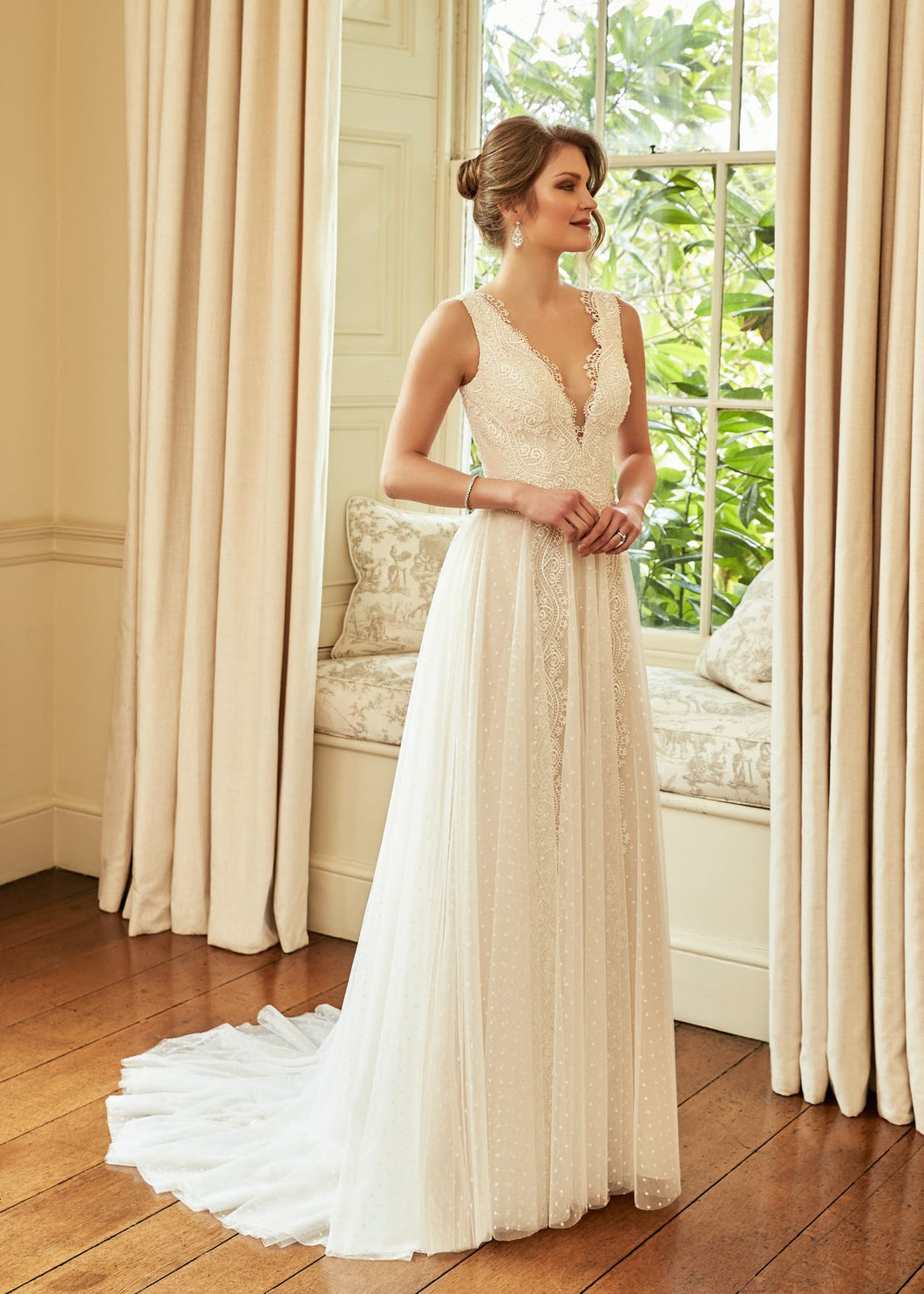 Poplin  - Bridal Gown from Romantica's Jennifer Wren Collection