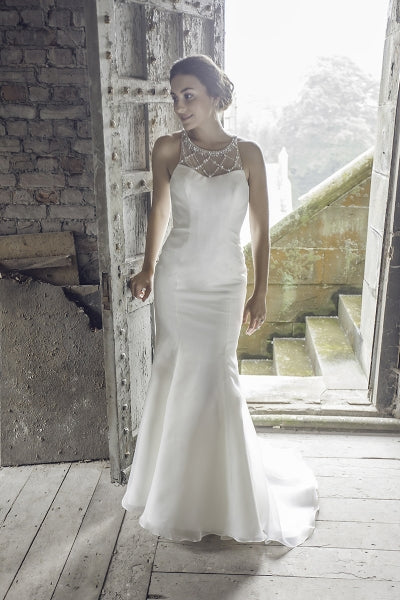 Tuscany -  Benjamin Roberts Ivory Bridal Gown Size 14