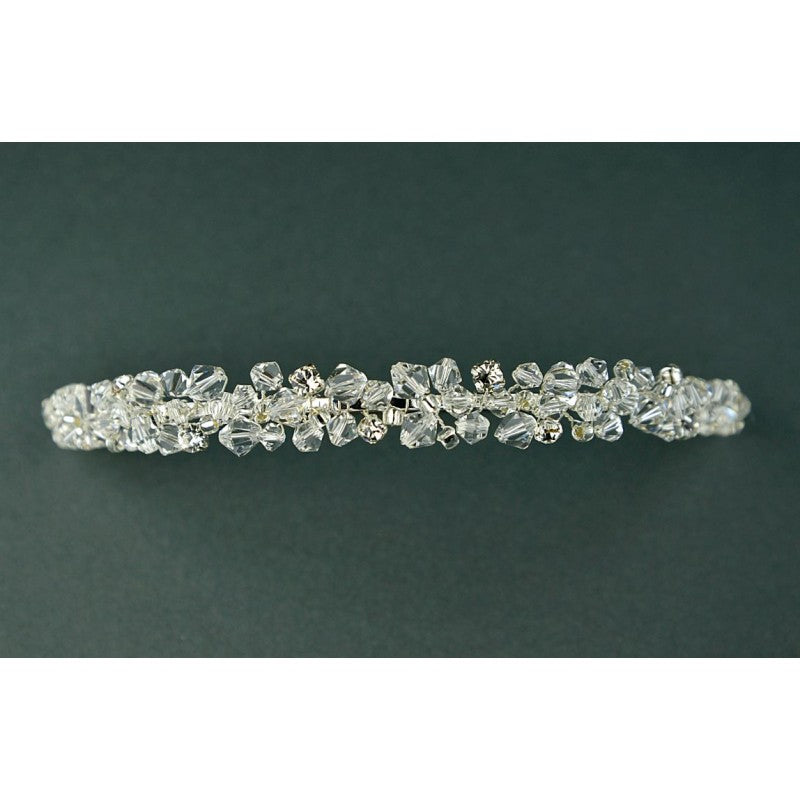 A Crystal & Diamante Tiara/Headband - TLT4656