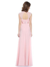 Load image into Gallery viewer, Clearance - Chiffon Bridesmaid Dress - Pink