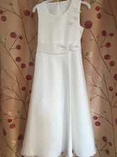 Load image into Gallery viewer, Girls Ivory Flower Girl Dress with Butterflies