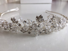Load image into Gallery viewer, A Crystal &amp; Diamante Tiara by Twilight Designs TLT4519 - 3cm high