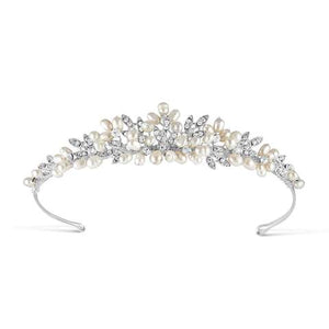 Pearl & Diamante Tiara from the Paris Collection