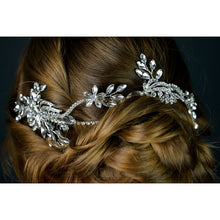 Load image into Gallery viewer, Bridal Diamante Hair Vine by Twilight Designs