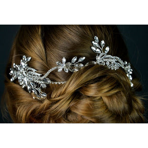 Bridal Diamante Hair Vine by Twilight Designs