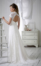 Load image into Gallery viewer, Cherish -  Nicola Anne Ivory A-line Lace Bridal Gown Size 14
