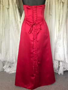 Ex Shop Sample EN040  - Corset back strapless Bridesmaid Dress by Linzi Jay - Size 20