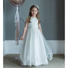 Load image into Gallery viewer, Girls Ivory Flower Girl Dress by Linzi Jay - Age 8